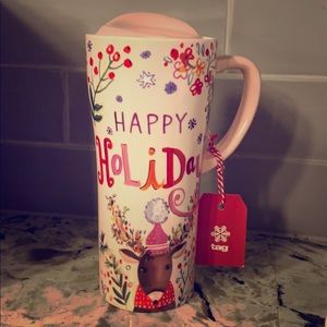 Ceramic Holiday Tall Coffee Mug